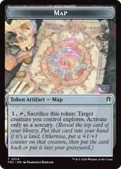 Soldier // Map Double-Sided Token [Reality Fracture Commander Tokens] | Exor Games Bridgewater