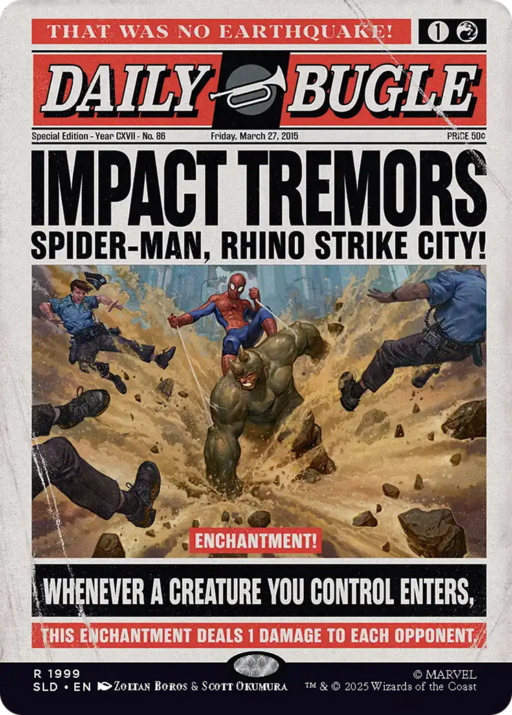 Impact Tremors (1999) (Rainbow Foil) [Secret Lair Drop Series] | Exor Games Bridgewater