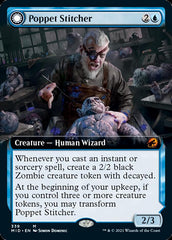 Poppet Stitcher // Poppet Factory (Extended Art) [Innistrad: Midnight Hunt] | Exor Games Bridgewater