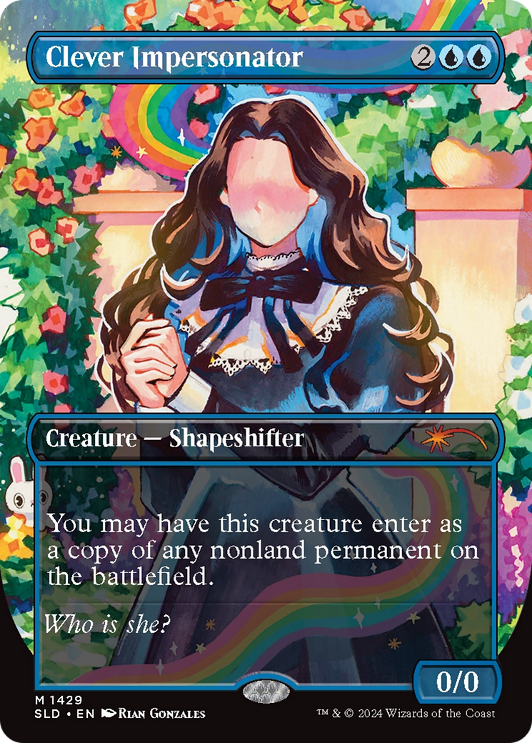 Clever Impersonator (Rainbow Foil) [Secret Lair Drop Series] | Exor Games Bridgewater