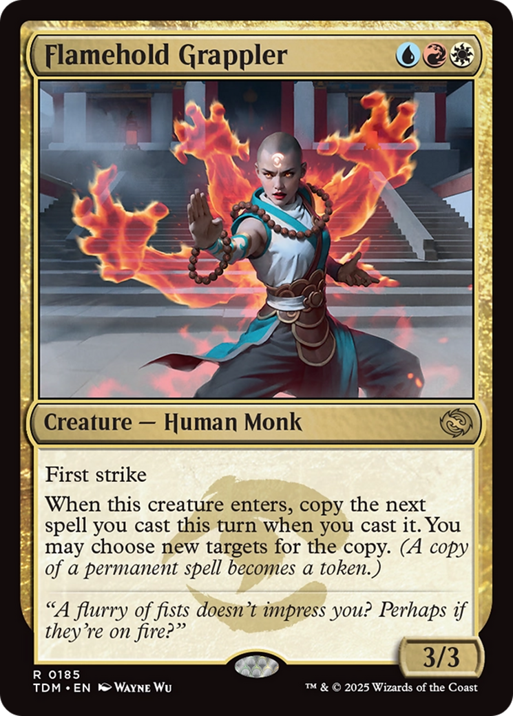Flamehold Grappler [Tarkir: Dragonstorm] | Exor Games Bridgewater