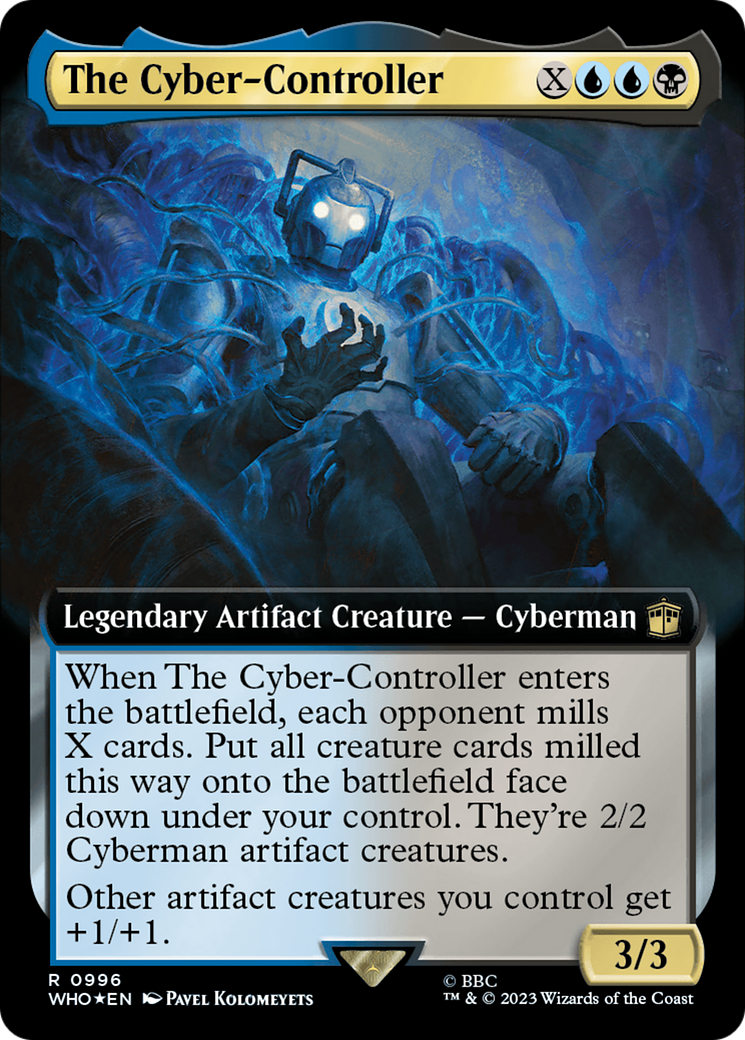 The Cyber-Controller (Extended Art) (Surge Foil) [Doctor Who] | Exor Games Bridgewater