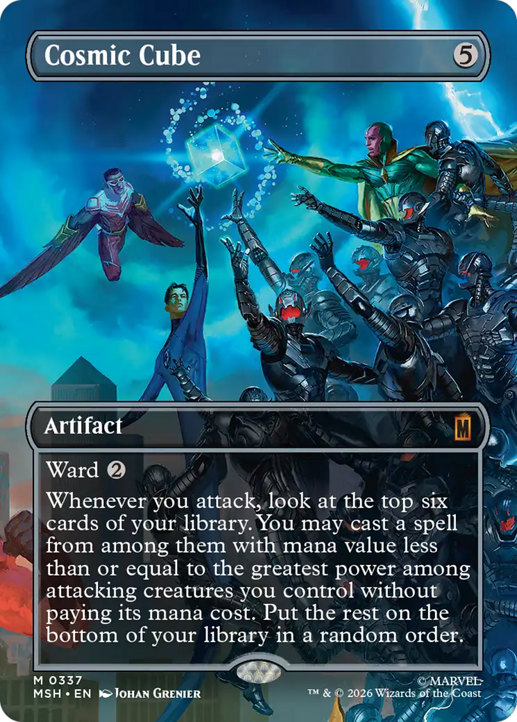 Cosmic Cube (Borderless) (0337) [Marvel Super Heroes] | Exor Games Bridgewater