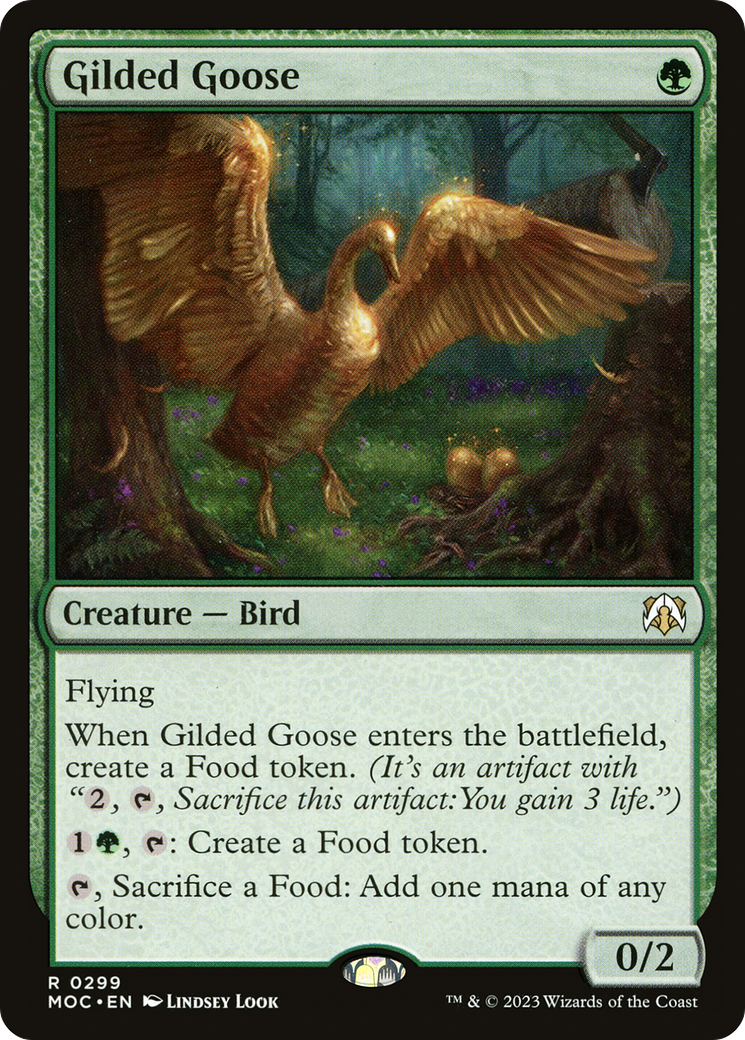 Gilded Goose [March of the Machine Commander] | Exor Games Bridgewater