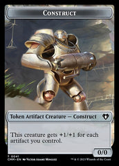 Servo // Construct (0041) Double-Sided Token [Commander Masters Tokens] | Exor Games Bridgewater