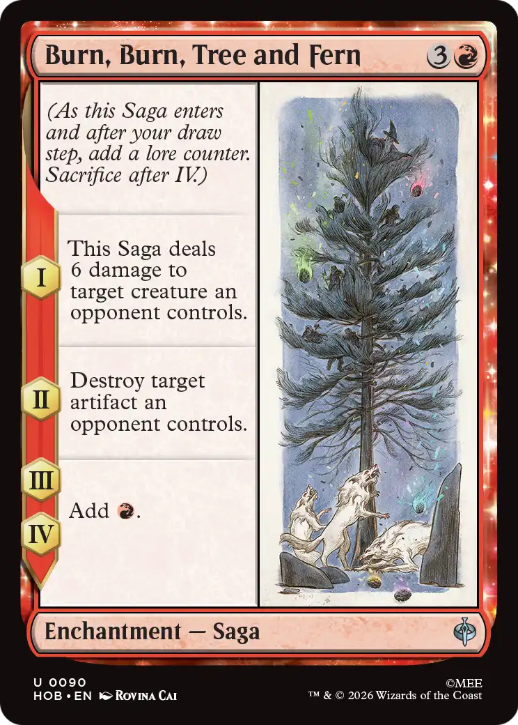 Burn, Burn, Tree and Fern [The Hobbit] | Exor Games Bridgewater