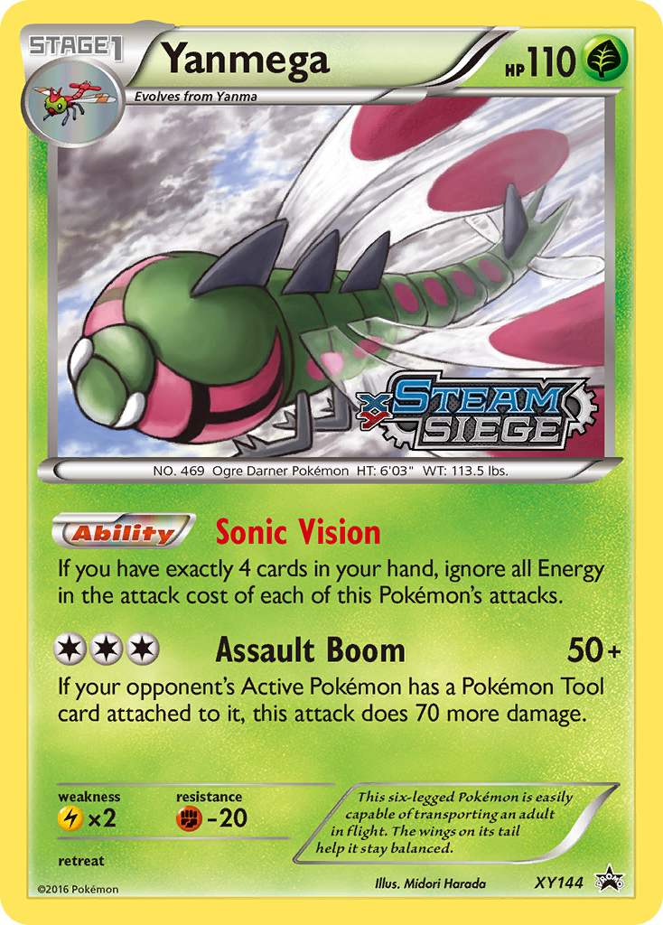 Yanmega (XY144) [XY: Black Star Promos] | Exor Games Bridgewater