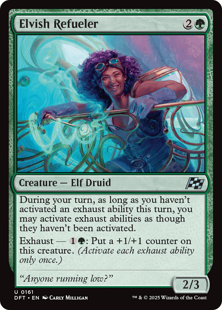 Elvish Refueler [Aetherdrift] | Exor Games Bridgewater