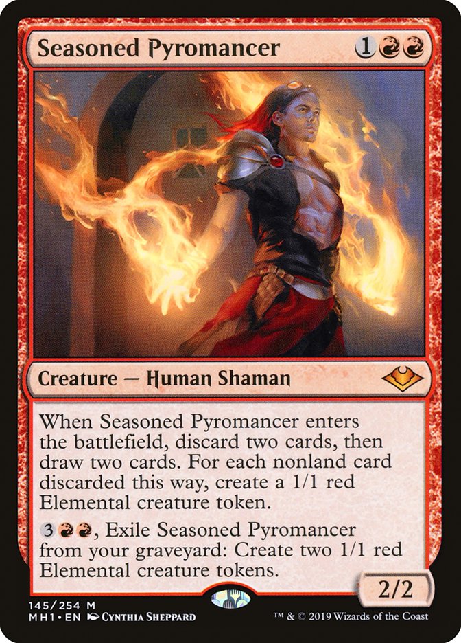 Seasoned Pyromancer [Modern Horizons] | Exor Games Bridgewater