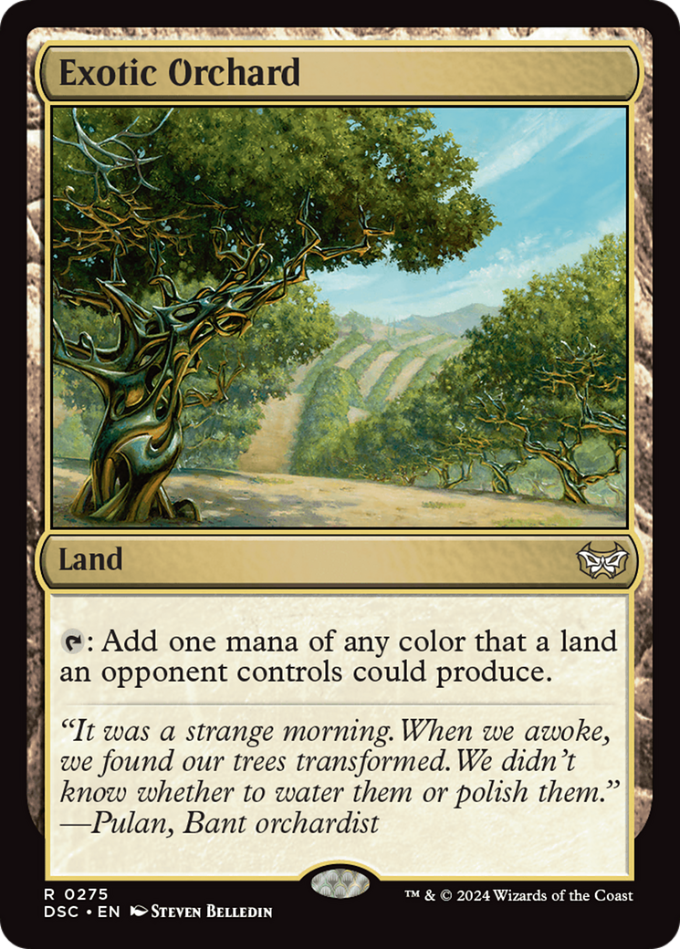 Exotic Orchard [Duskmourn: House of Horror Commander] | Exor Games Bridgewater