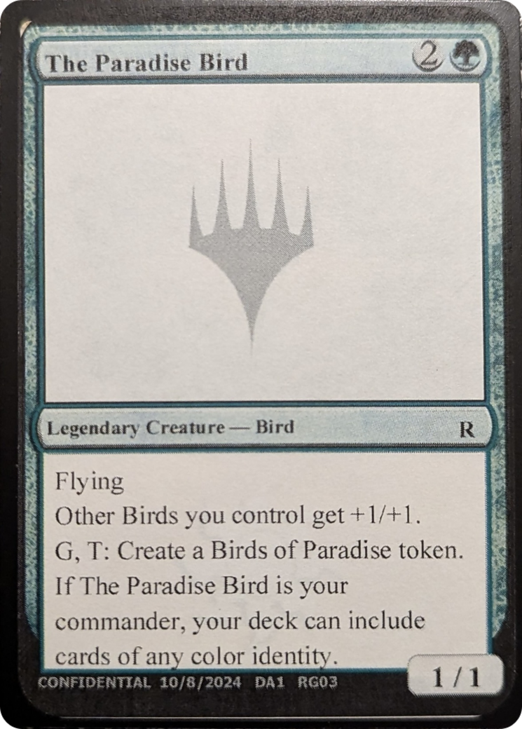 The Paradise Bird [Mystery Booster 2 Playtest Cards] | Exor Games Bridgewater