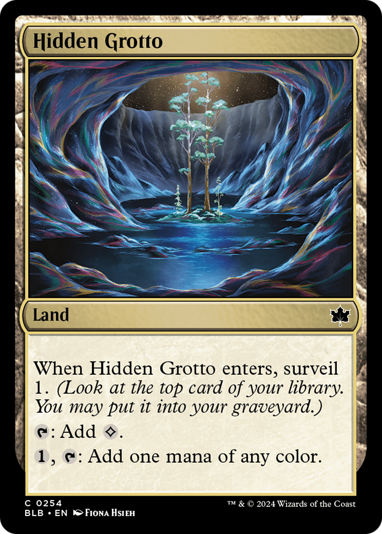 Hidden Grotto [Bloomburrow] | Exor Games Bridgewater