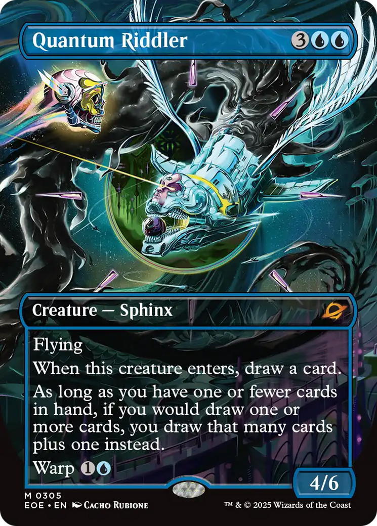 Quantum Riddler (Borderless) [Edge of Eternities] | Exor Games Bridgewater