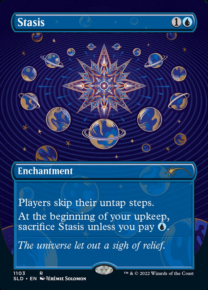 Stasis (Borderless) [Secret Lair Drop Series] | Exor Games Bridgewater