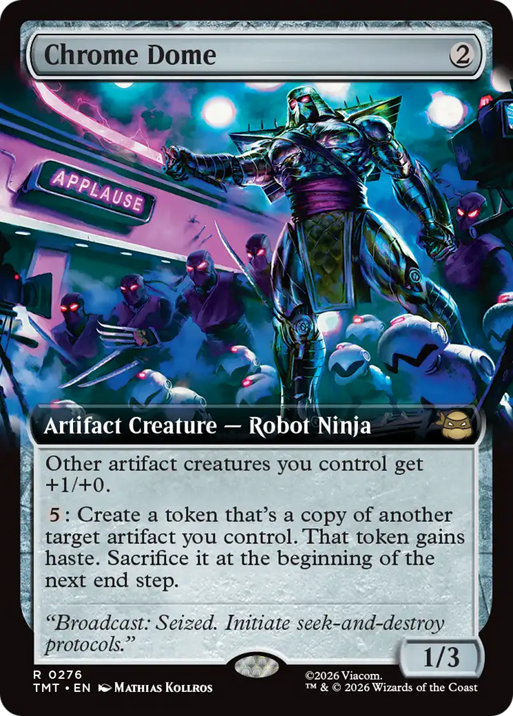 Chrome Dome (Extended Art) [Teenage Mutant Ninja Turtles] | Exor Games Bridgewater