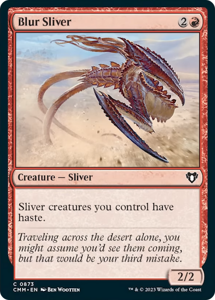 Blur Sliver [Commander Masters] | Exor Games Bridgewater