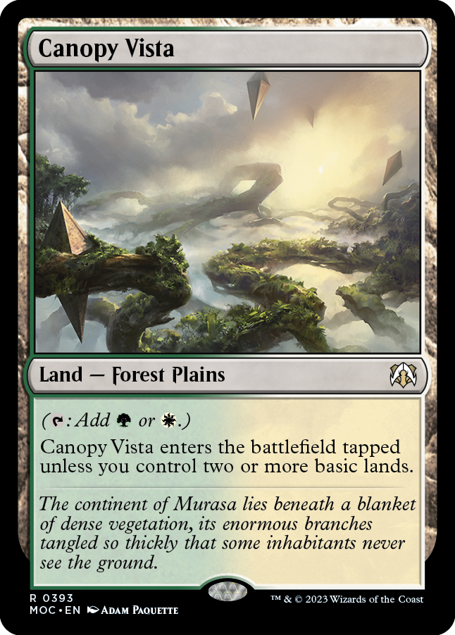 Canopy Vista [March of the Machine Commander] | Exor Games Bridgewater