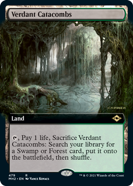 Verdant Catacombs (Extended Art) [Modern Horizons 2] | Exor Games Bridgewater