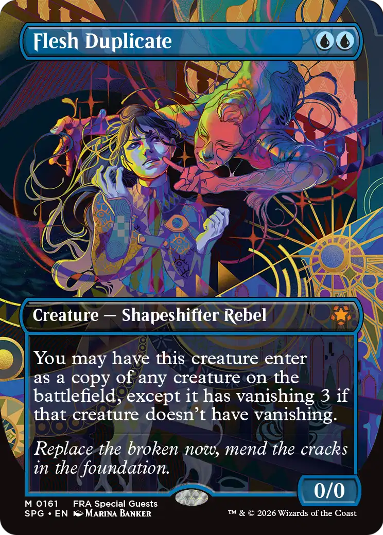 Flesh Duplicate (Borderless) [Reality Fracture Special Guests] | Exor Games Bridgewater