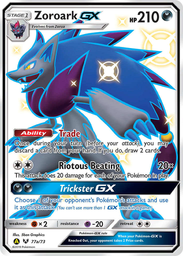 Zoroark GX (77a/73) [Alternate Art Promos] | Exor Games Bridgewater