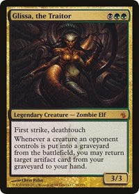 Glissa, the Traitor (Mirrodin Besieged) [Oversize Cards] | Exor Games Bridgewater