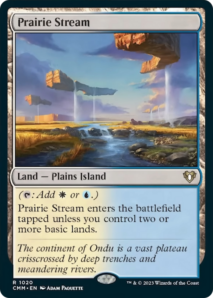 Prairie Stream [Commander Masters] | Exor Games Bridgewater