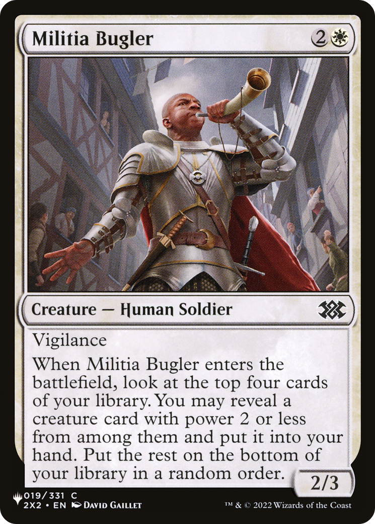 Militia Bugler [The List Reprints] | Exor Games Bridgewater