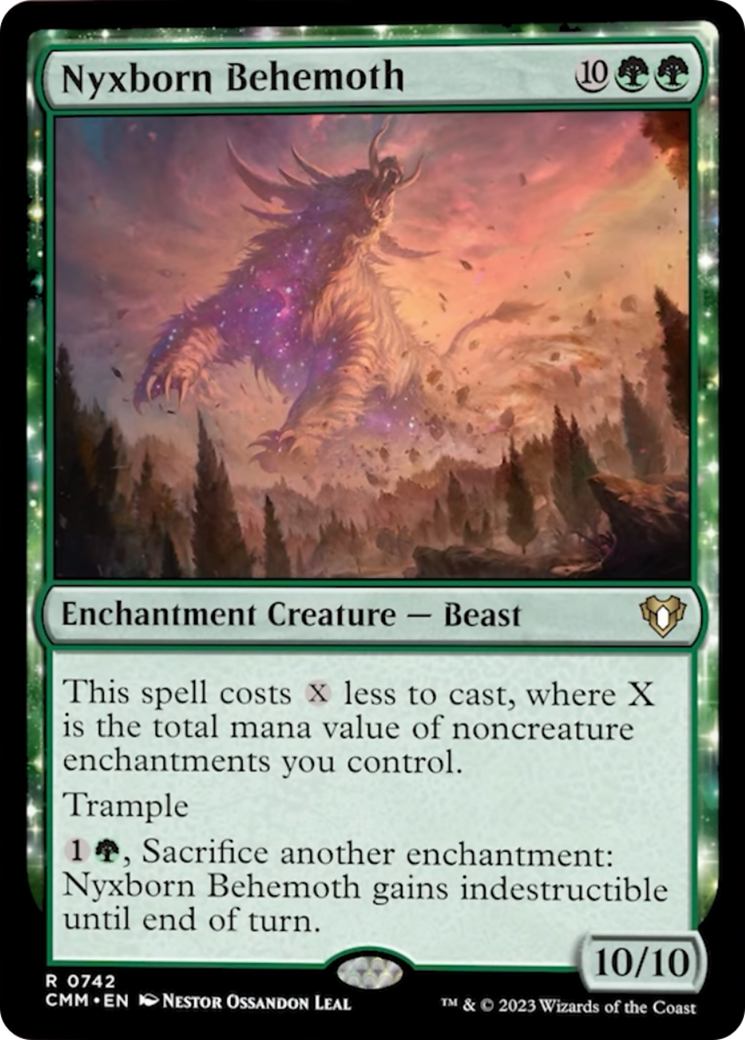 Nyxborn Behemoth [Commander Masters] | Exor Games Bridgewater