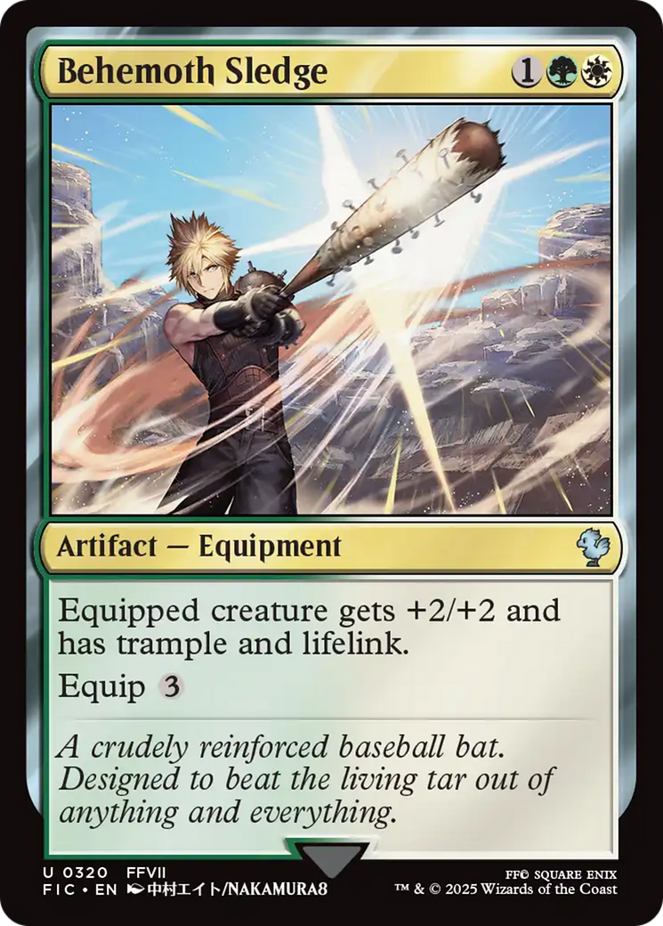 Behemoth Sledge [FINAL FANTASY Commander] | Exor Games Bridgewater