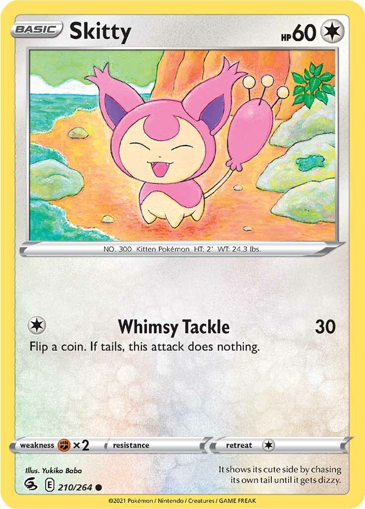 Skitty (210/264) [Sword & Shield: Fusion Strike] | Exor Games Bridgewater