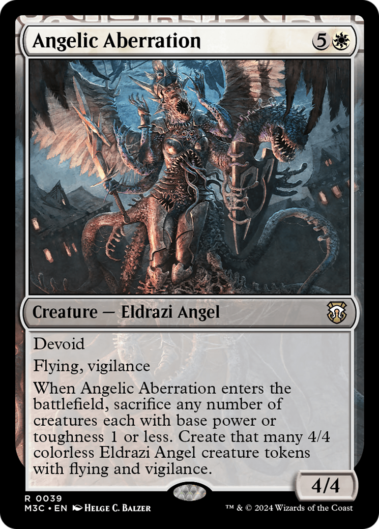 Angelic Aberration [Modern Horizons 3 Commander] | Exor Games Bridgewater