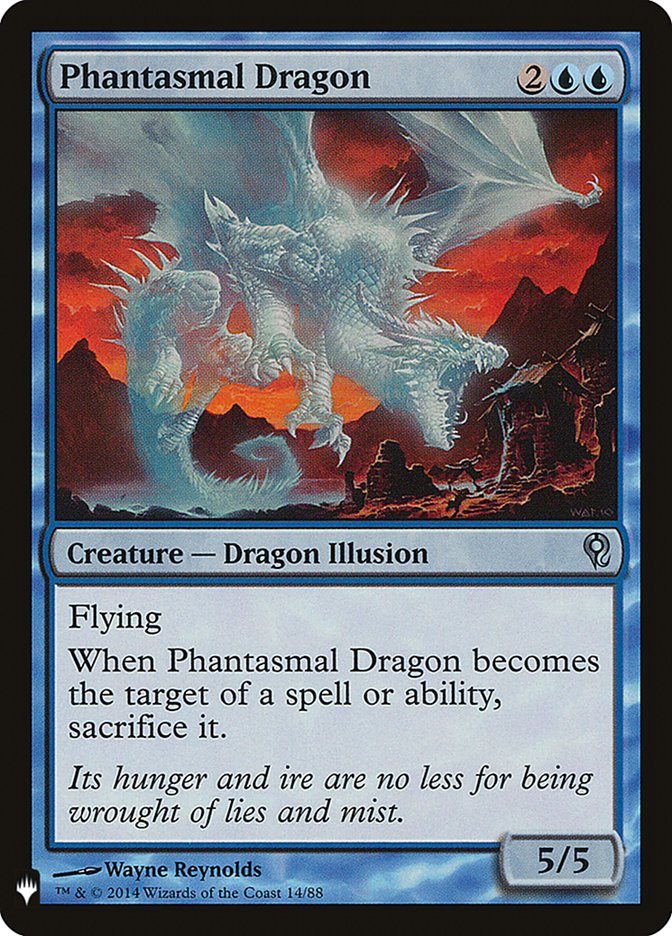 Phantasmal Dragon [Mystery Booster] | Exor Games Bridgewater