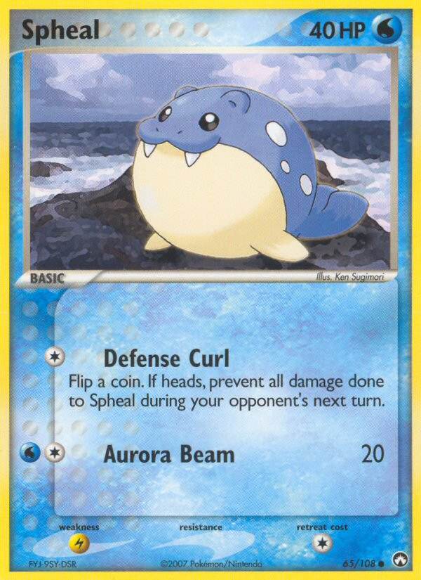 Spheal (65/108) [EX: Power Keepers] | Exor Games Bridgewater