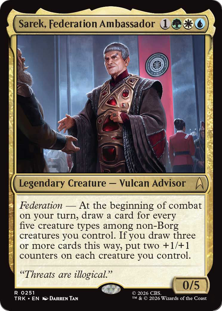 Sarek, Federation Ambassador [Star Trek] | Exor Games Bridgewater
