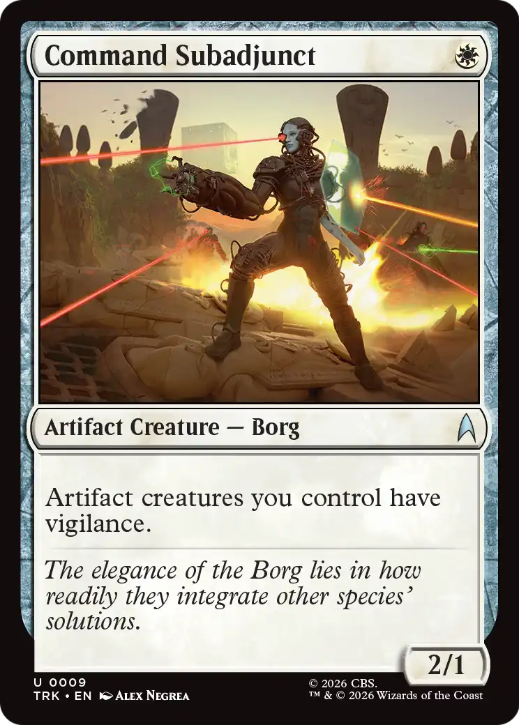 Command Subadjunct [Star Trek] | Exor Games Bridgewater