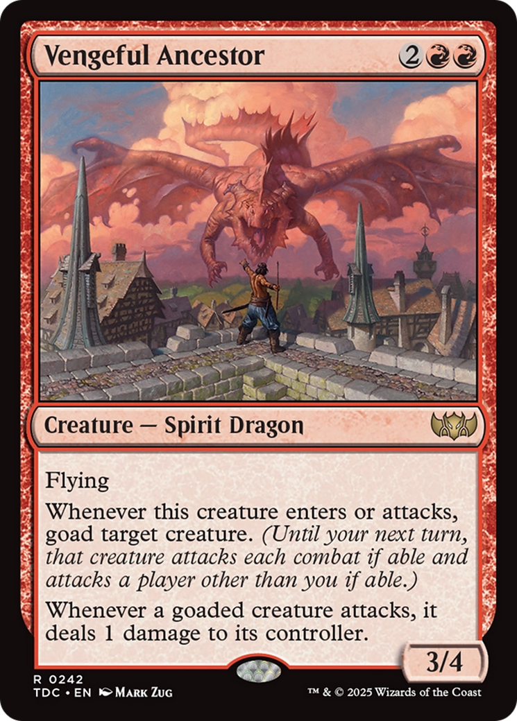 Vengeful Ancestor [Tarkir: Dragonstorm Commander] | Exor Games Bridgewater