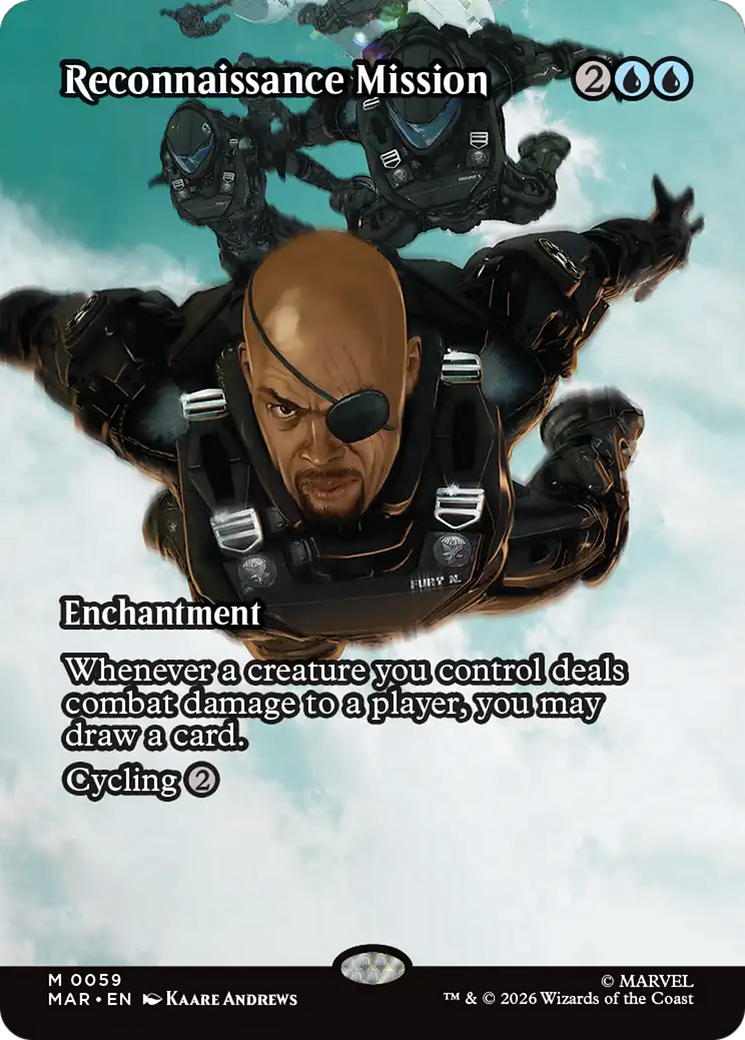 Reconnaissance Mission (Borderless) [Marvel Universe: Eternal-Legal] | Exor Games Bridgewater