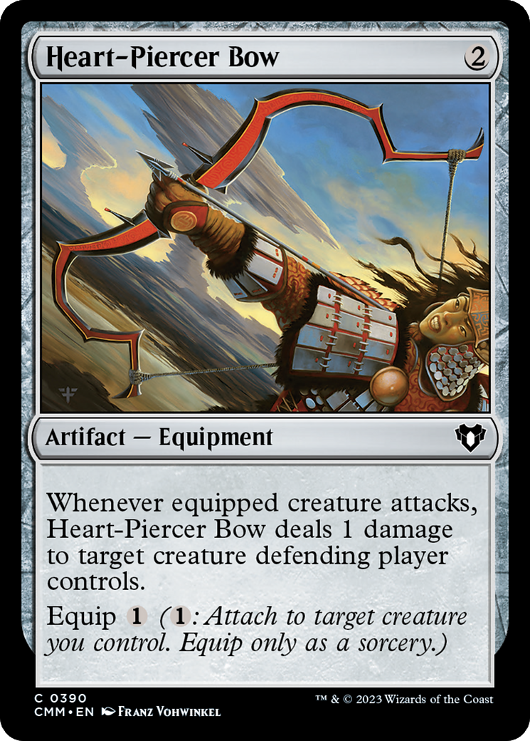 Heart-Piercer Bow [Commander Masters] | Exor Games Bridgewater