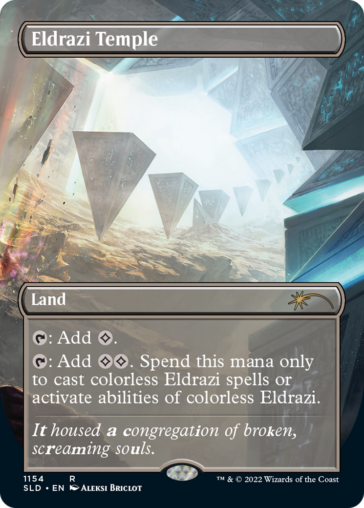 Eldrazi Temple (Borderless) [Secret Lair Drop Series] | Exor Games Bridgewater