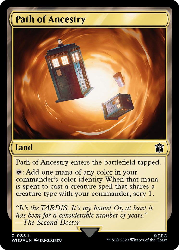 Path of Ancestry (Surge Foil) [Doctor Who] | Exor Games Bridgewater