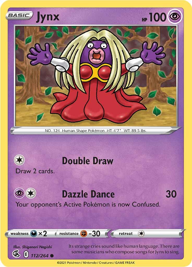Jynx (112/264) [Sword & Shield: Fusion Strike] | Exor Games Bridgewater
