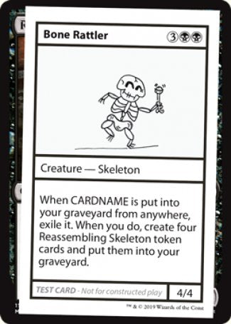 Bone Rattler (2021 Edition) [Mystery Booster Playtest Cards] | Exor Games Bridgewater