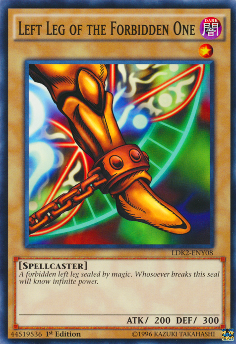 Left Leg of the Forbidden One [LDK2-ENY08] Common | Exor Games Bridgewater