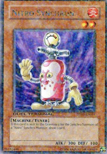 Nitro Synchron [DT01-EN051] Rare | Exor Games Bridgewater