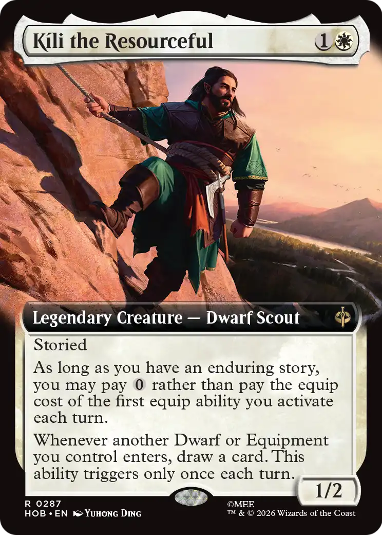 Kili the Resourceful (Extended Art) [The Hobbit] | Exor Games Bridgewater