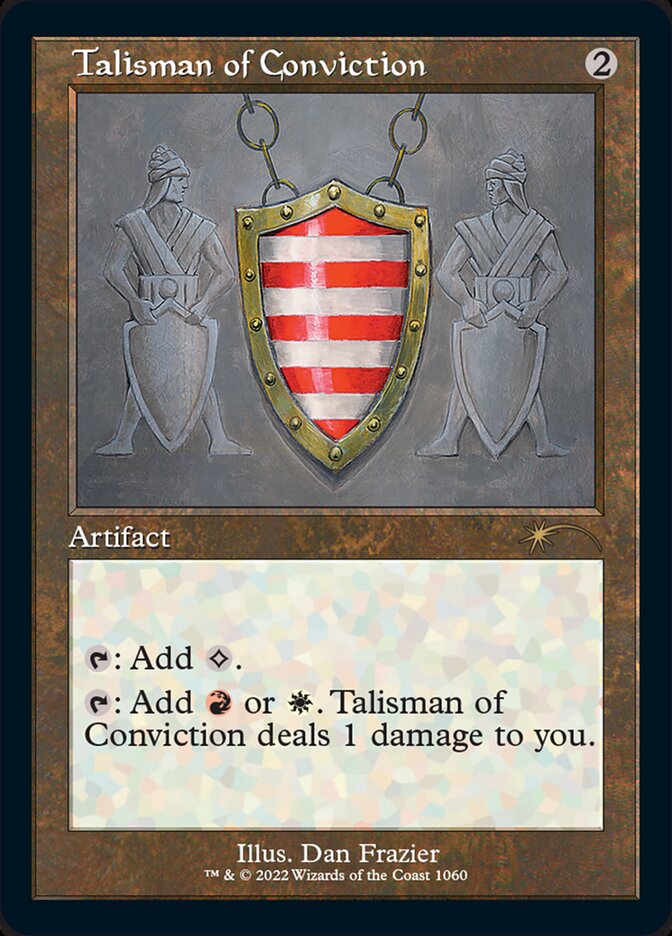 Talisman of Conviction (Foil Etched) [Secret Lair Drop Series] | Exor Games Bridgewater