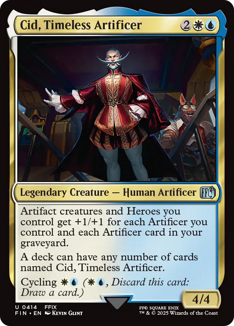 Cid, Timeless Artificer (0414) [FINAL FANTASY] | Exor Games Bridgewater