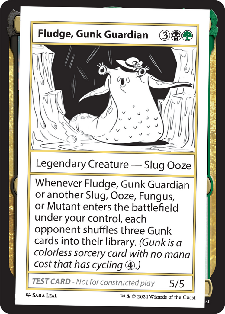 Fludge, Gunk Guardian [Mystery Booster 2 Playtest Cards] | Exor Games Bridgewater