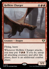 Hellkite Charger (Foil Etched) [Commander Masters] | Exor Games Bridgewater