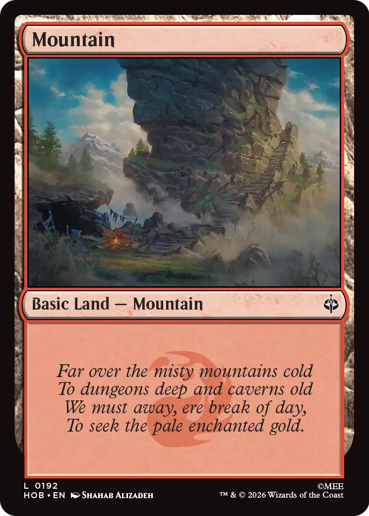 Mountain (0192) [The Hobbit] | Exor Games Bridgewater